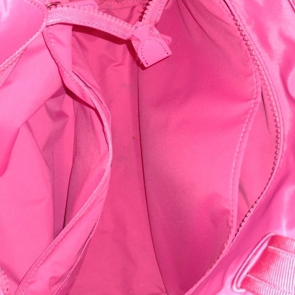 KATE Spade Large/Medium Nylon Tote in  bubblegum pink Barbiecore - Picture 6 of 16